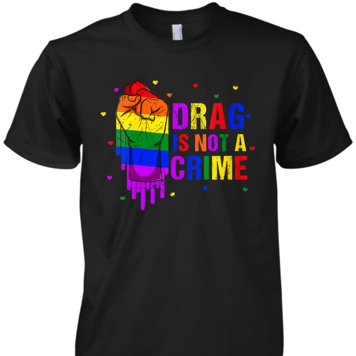 Womens Cool Drag Queen LGBTQ Equality Pride Drag Is Not A Crime T-Shirt Womens Cool Drag Queen LGBTQ Equality Pride Drag Is Not A Crime T-Shirt
