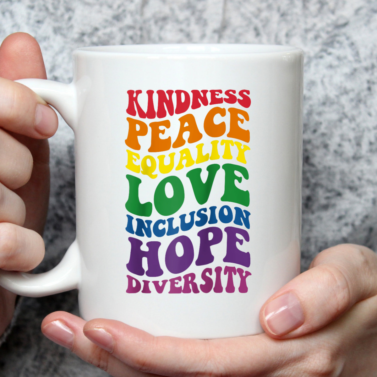 Groovy Kindness Peace Equality Rainbow Flag LGBTQ Ally Pride T-Shirt Groovy Kindness Peace Equality Rainbow Flag LGBTQ Ally Pride T-Shirt