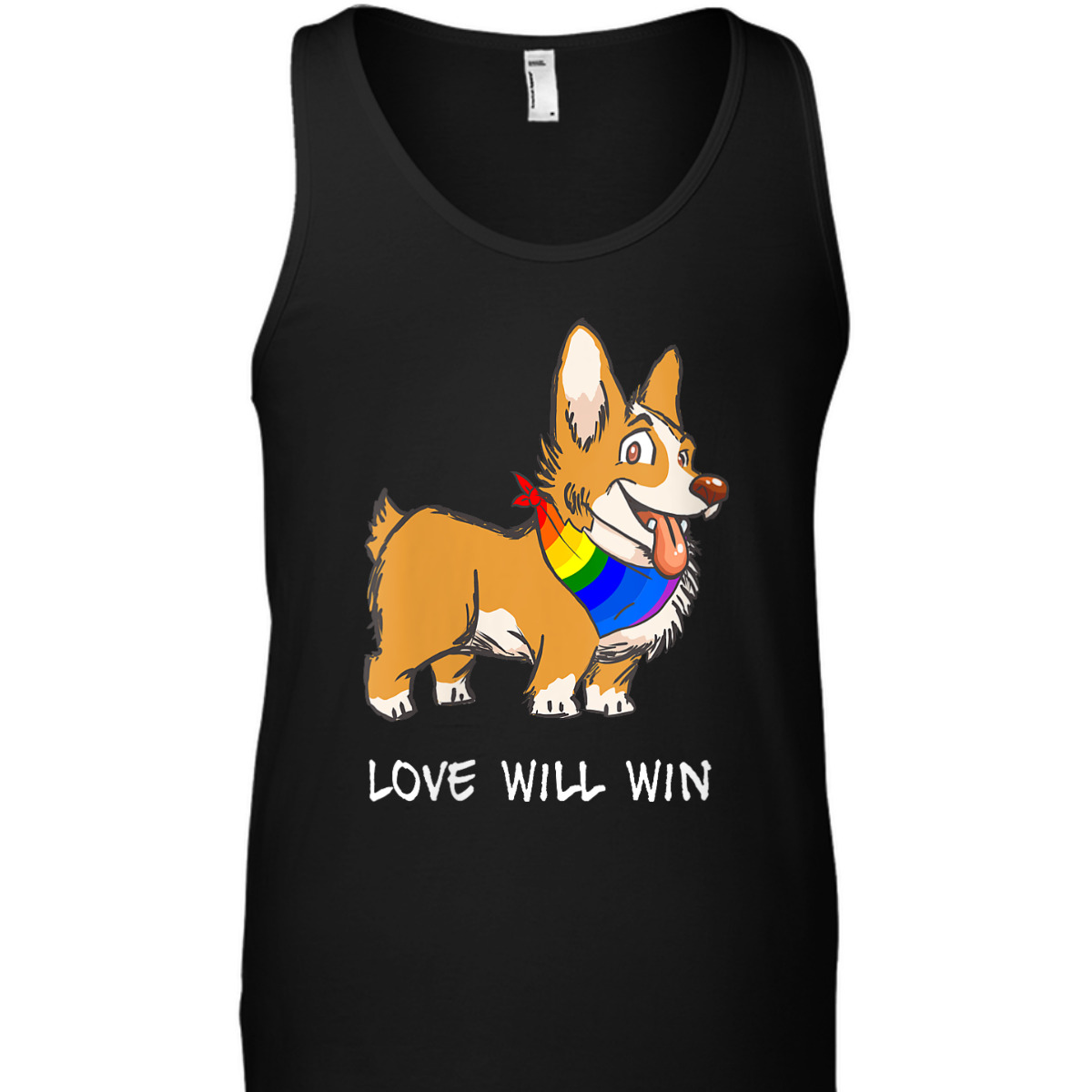 Womens Love Will Win LGBTQ Gay Pride Love Equality Cute Corgi Dog T-Shirt Womens Love Will Win LGBTQ Gay Pride Love Equality Cute Corgi Dog T-Shirt