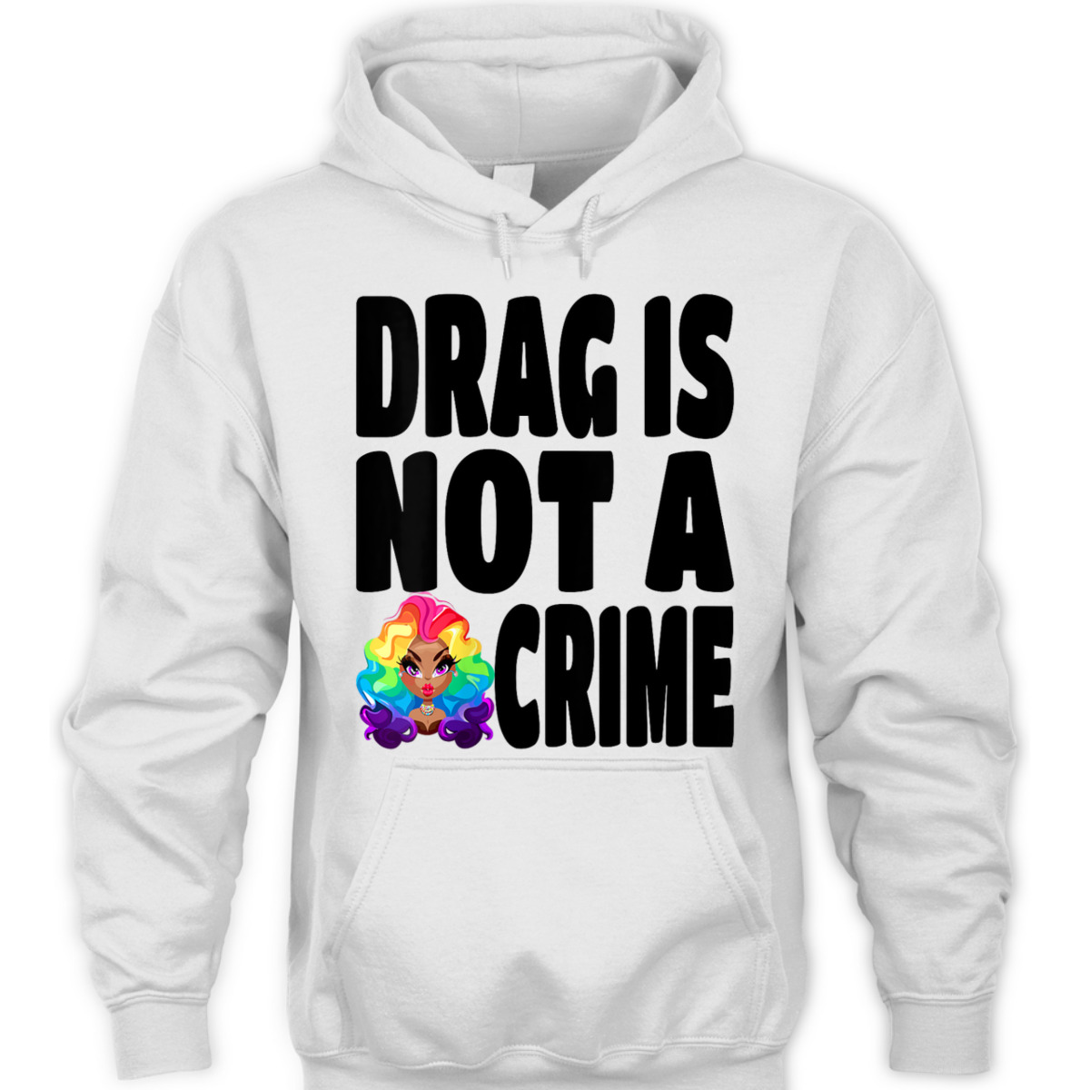 Womens LGBT Gay Pride Equality Queen Rainbow Drag Is Not A Crime T-Shirt Womens LGBT Gay Pride Equality Queen Rainbow Drag Is Not A Crime T-Shirt