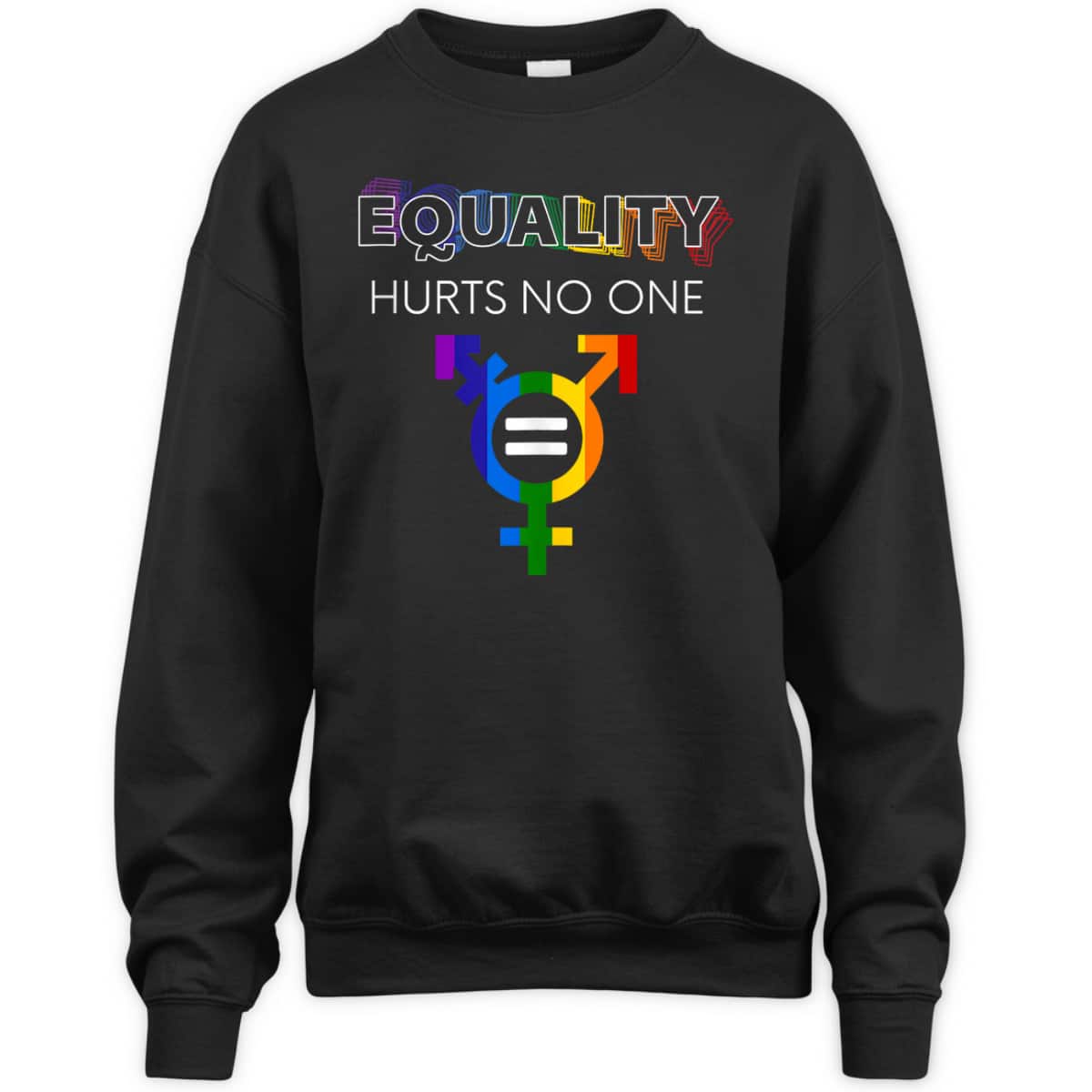 Equality Hurts No One LGBT LGBTQ Gay Pride Human Rights T-Shirt Equality Hurts No One LGBT LGBTQ Gay Pride Human Rights T-Shirt
