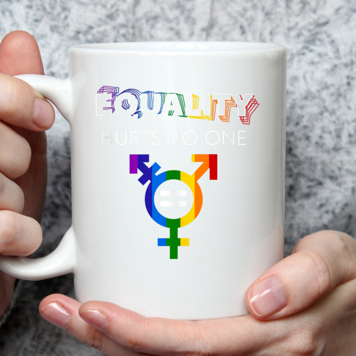 Equality Hurts No One LGBT LGBTQ Gay Pride Human Rights T-Shirt Equality Hurts No One LGBT LGBTQ Gay Pride Human Rights T-Shirt