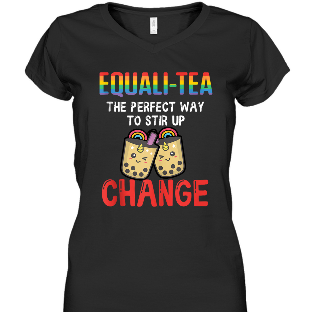 Equali-Tea The Perfect Way To Stir Up Change T-Shirt Equali-Tea The Perfect Way To Stir Up Change T-Shirt
