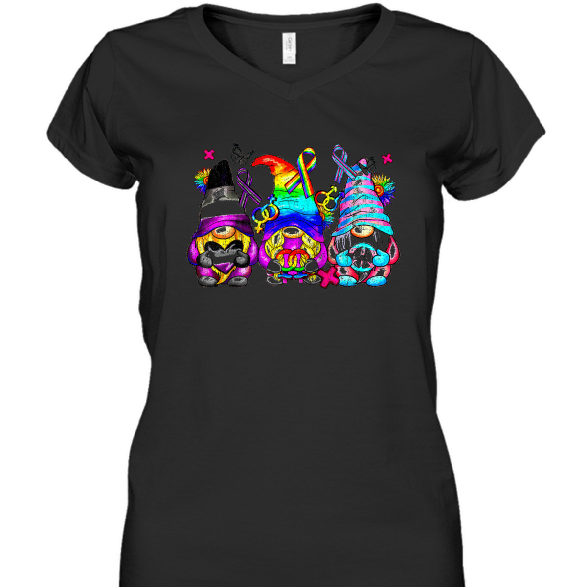Rainbow Gnomes LGBT Pride Gay Rainbow Pride Gnomes Equality T-Shirt Rainbow Gnomes LGBT Pride Gay Rainbow Pride Gnomes Equality T-Shirt