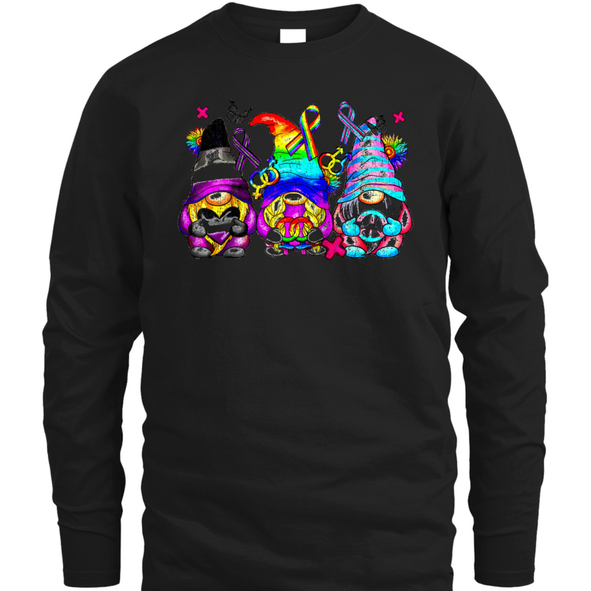 Rainbow Gnomes LGBT Pride Gay Rainbow Pride Gnomes Equality T-Shirt Rainbow Gnomes LGBT Pride Gay Rainbow Pride Gnomes Equality T-Shirt