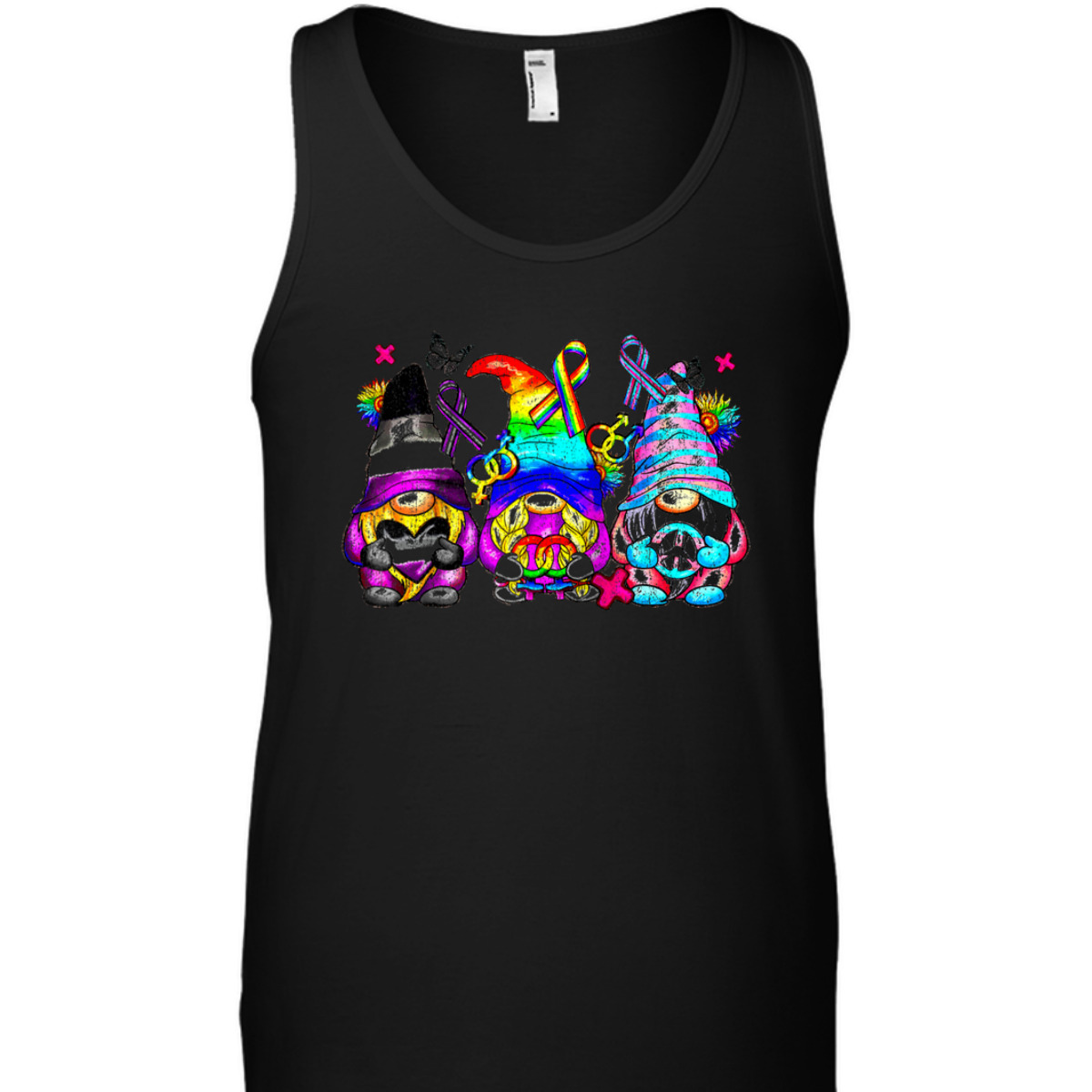 Rainbow Gnomes LGBT Pride Gay Rainbow Pride Gnomes Equality T-Shirt Rainbow Gnomes LGBT Pride Gay Rainbow Pride Gnomes Equality T-Shirt