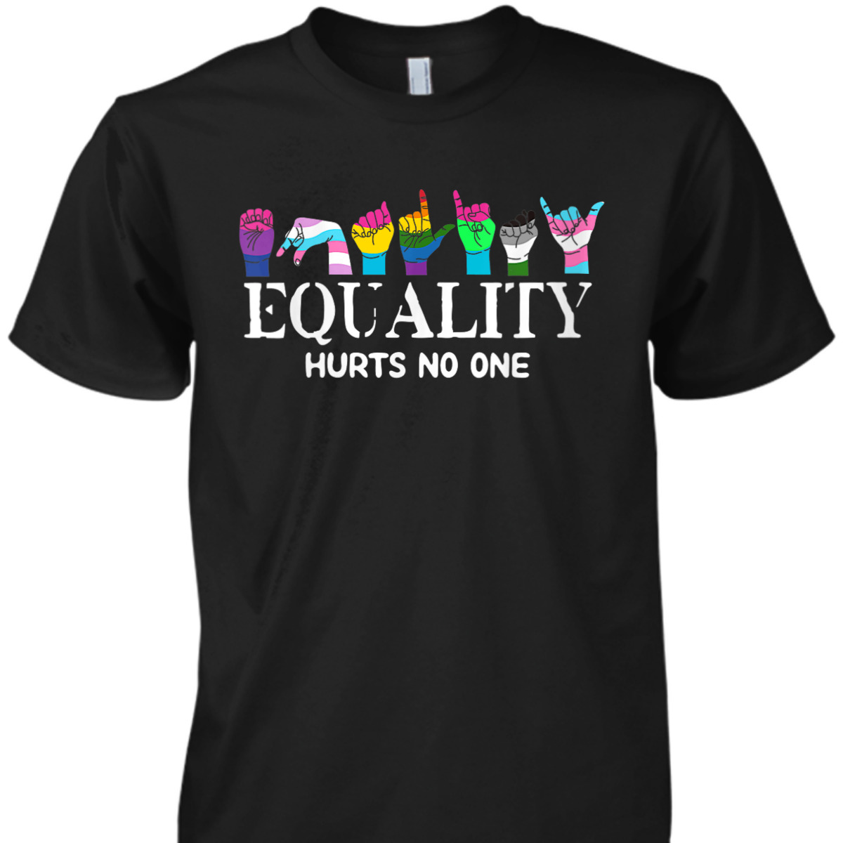Womens Equality Hurts No One LGBT T-Shirt Womens Equality Hurts No One LGBT T-Shirt