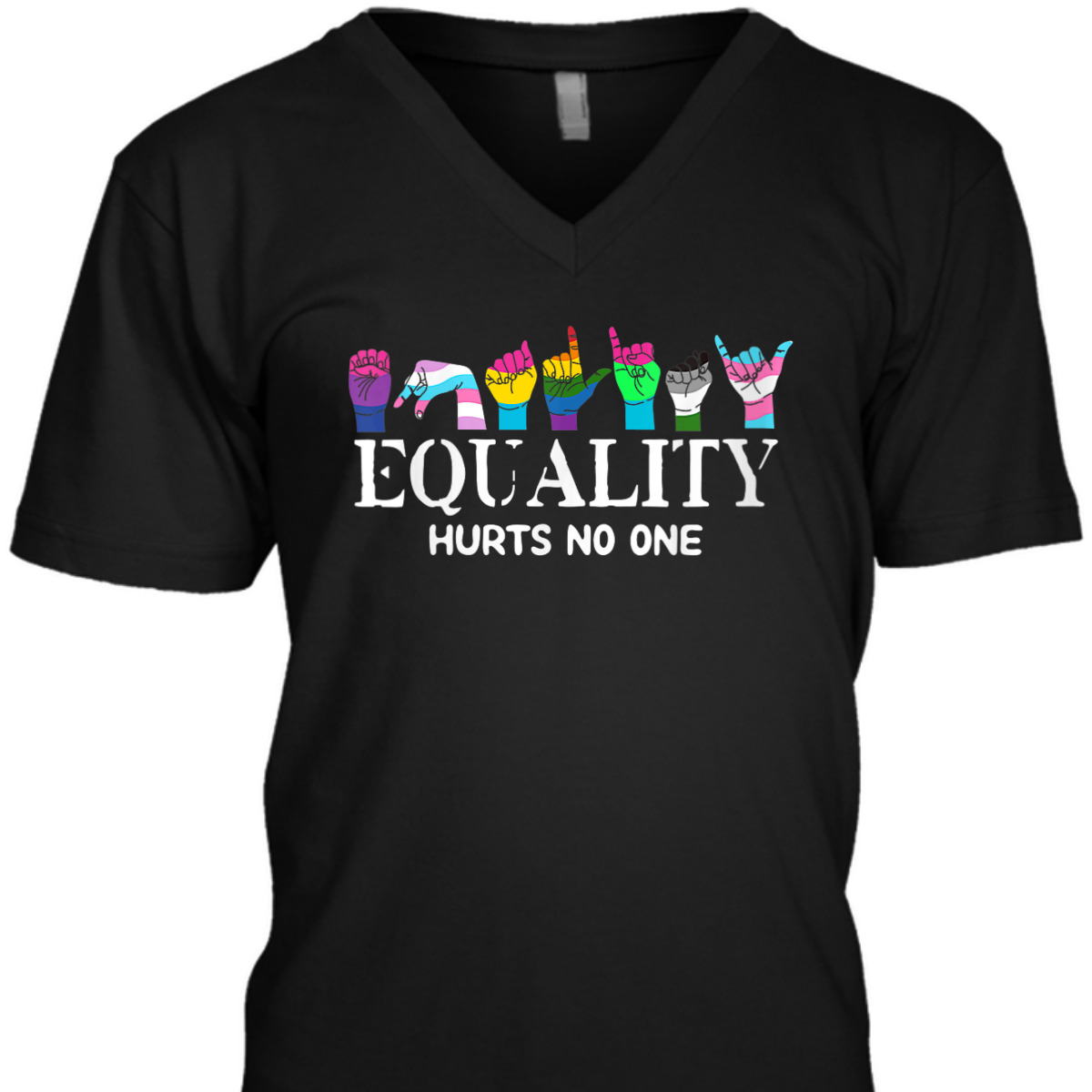 Womens Equality Hurts No One LGBT T-Shirt Womens Equality Hurts No One LGBT T-Shirt
