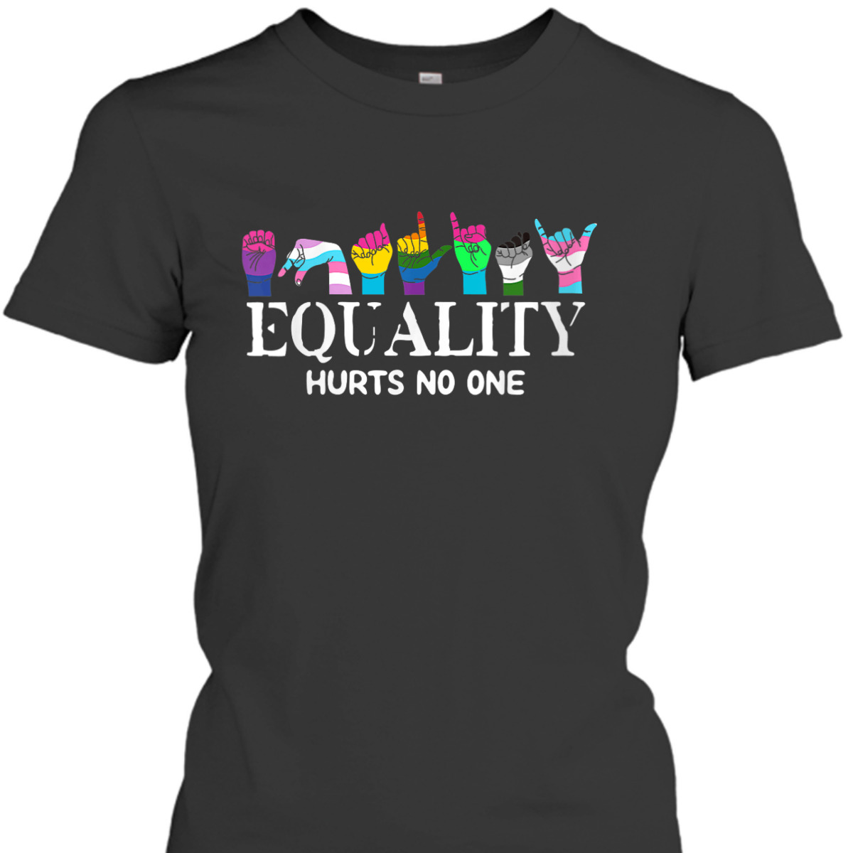 Womens Equality Hurts No One LGBT T-Shirt Womens Equality Hurts No One LGBT T-Shirt