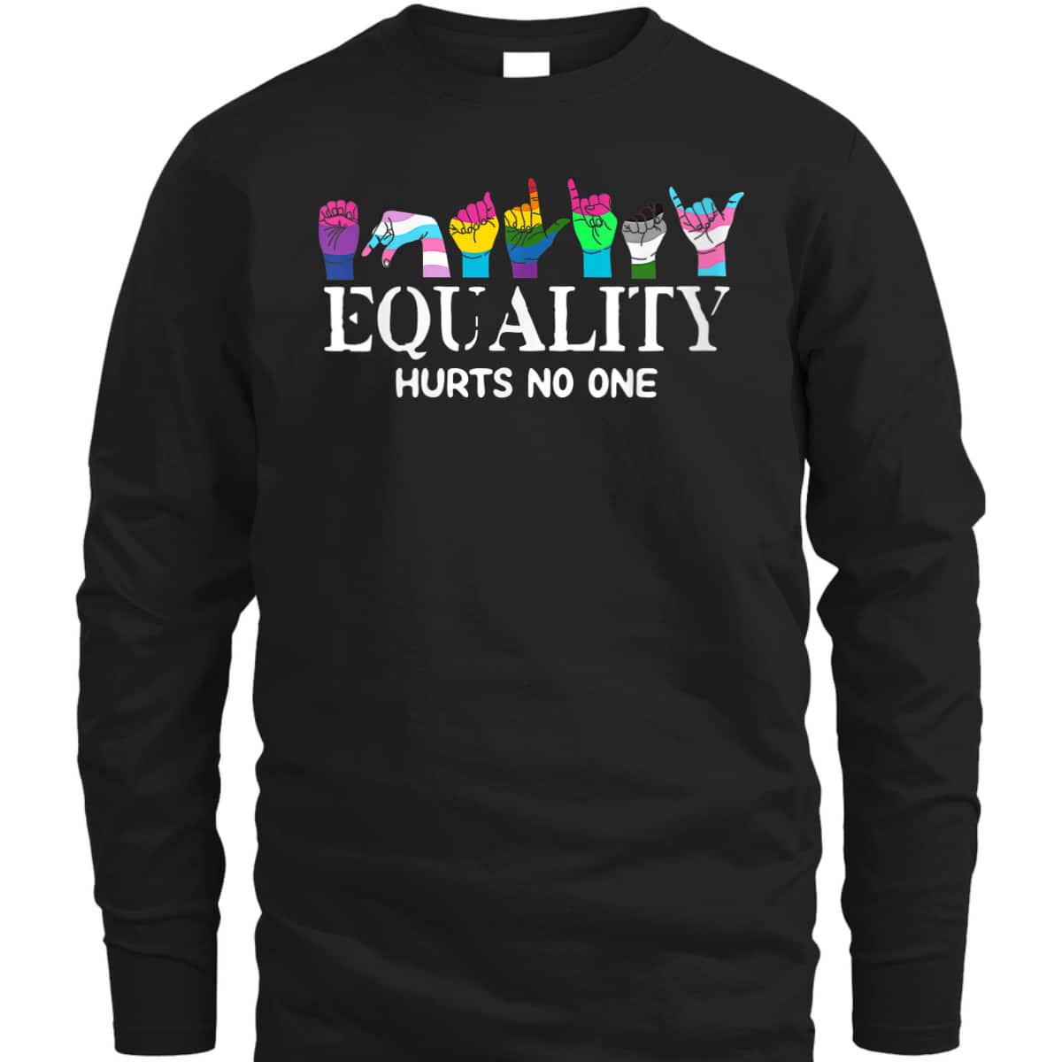 Womens Equality Hurts No One LGBT T-Shirt Womens Equality Hurts No One LGBT T-Shirt