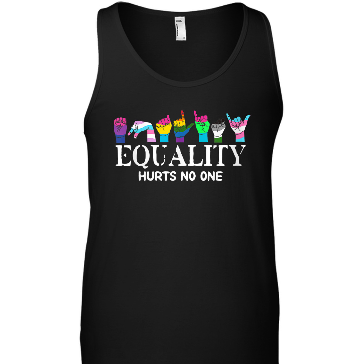 Womens Equality Hurts No One LGBT T-Shirt Womens Equality Hurts No One LGBT T-Shirt