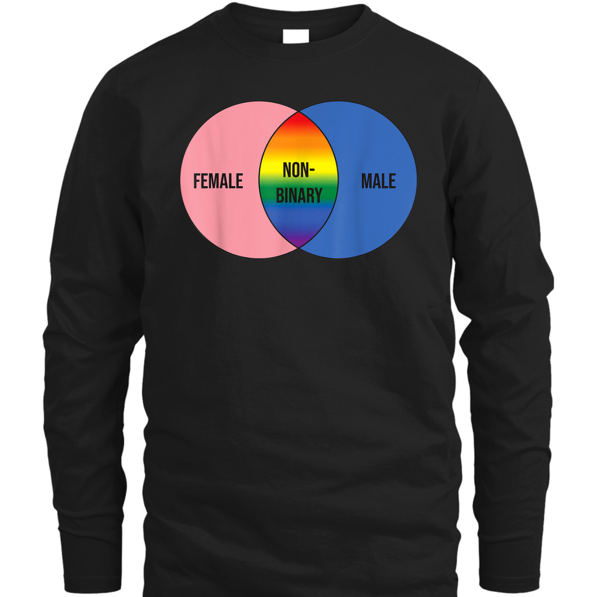 Non Binary Set LGBT Flag Equality Pride T-Shirt Non Binary Set LGBT Flag Equality Pride T-Shirt