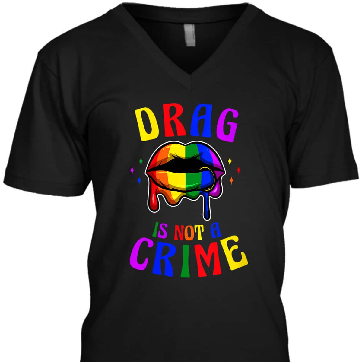 Womens Drag Is Not A Crime LGBT Pride Equality Queen T-Shirt Womens Drag Is Not A Crime LGBT Pride Equality Queen T-Shirt