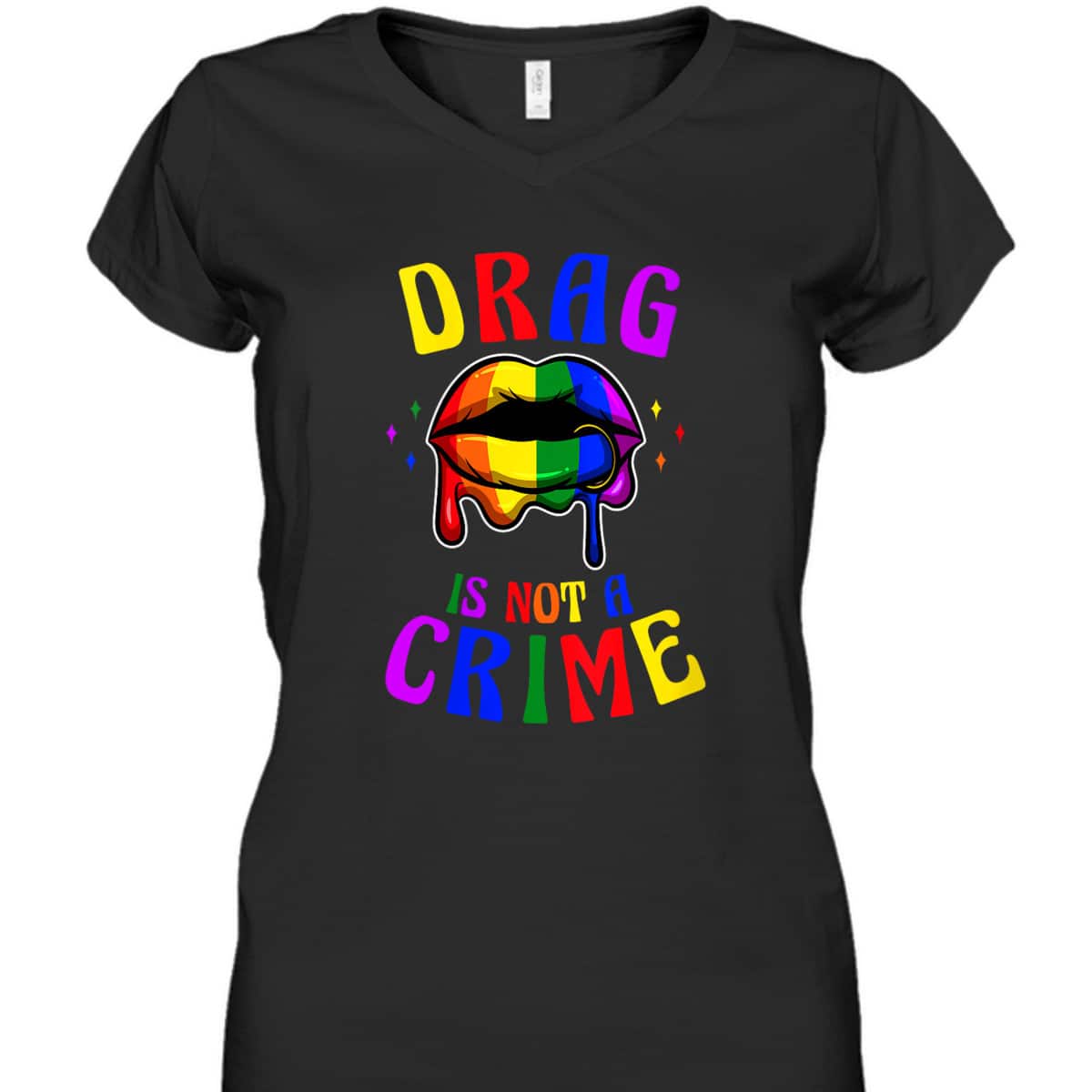 Womens Drag Is Not A Crime LGBT Pride Equality Queen T-Shirt Womens Drag Is Not A Crime LGBT Pride Equality Queen T-Shirt