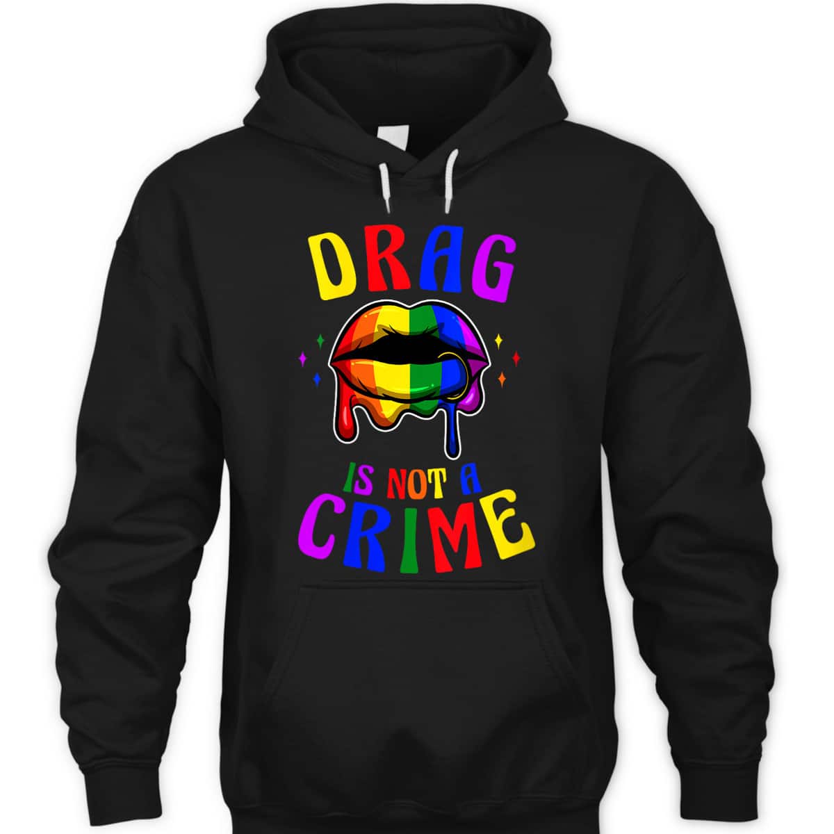 Womens Drag Is Not A Crime LGBT Pride Equality Queen T-Shirt