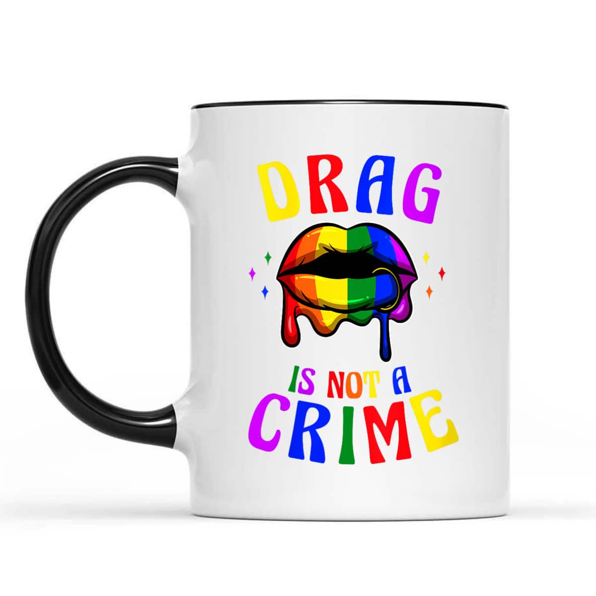 Womens Drag Is Not A Crime LGBT Pride Equality Queen T-Shirt