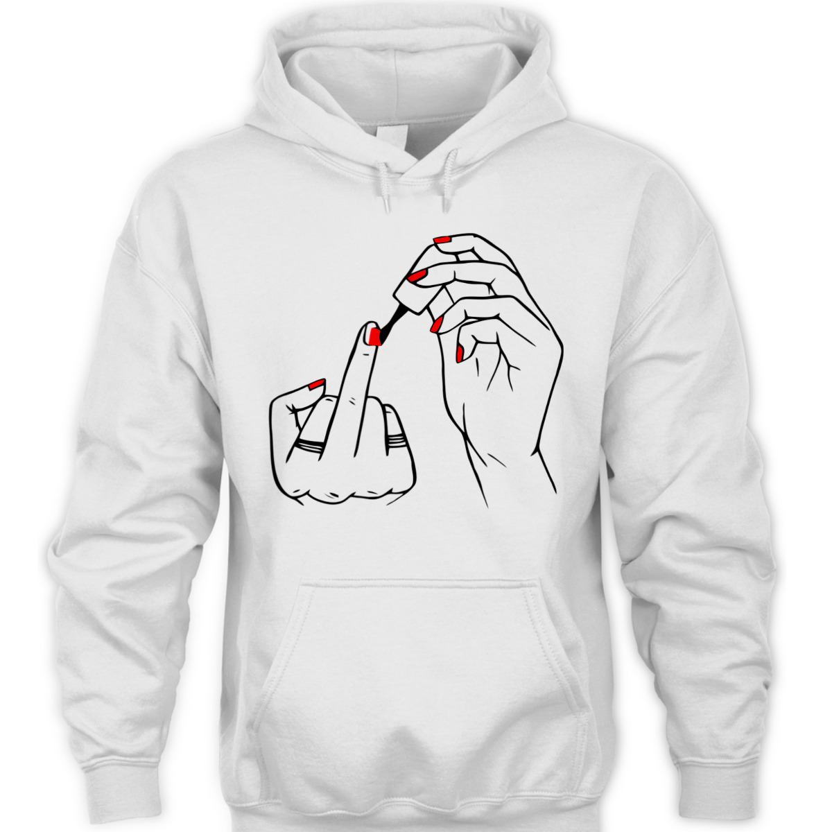 Women Hand Red Nail Polish Equality Equal Rights Feminism T-Shirt Women Hand Red Nail Polish Equality Equal Rights Feminism T-Shirt