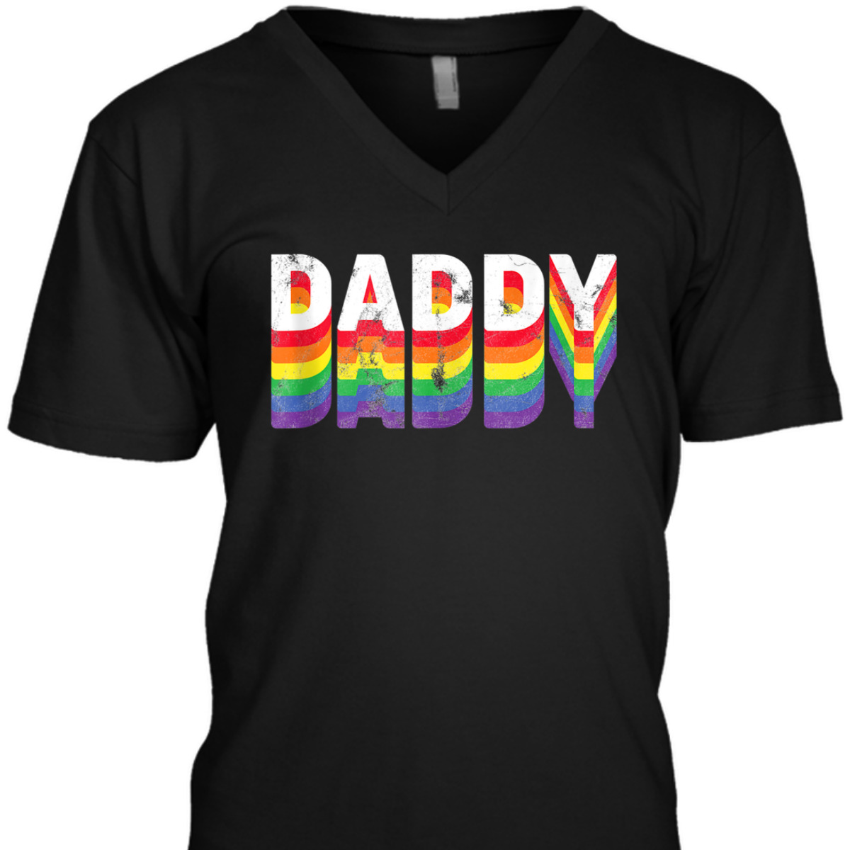 Daddy Gay Pride Retro Dad LGBT Rainbow Parade Equality Men T-Shirt Daddy Gay Pride Retro Dad LGBT Rainbow Parade Equality Men T-Shirt