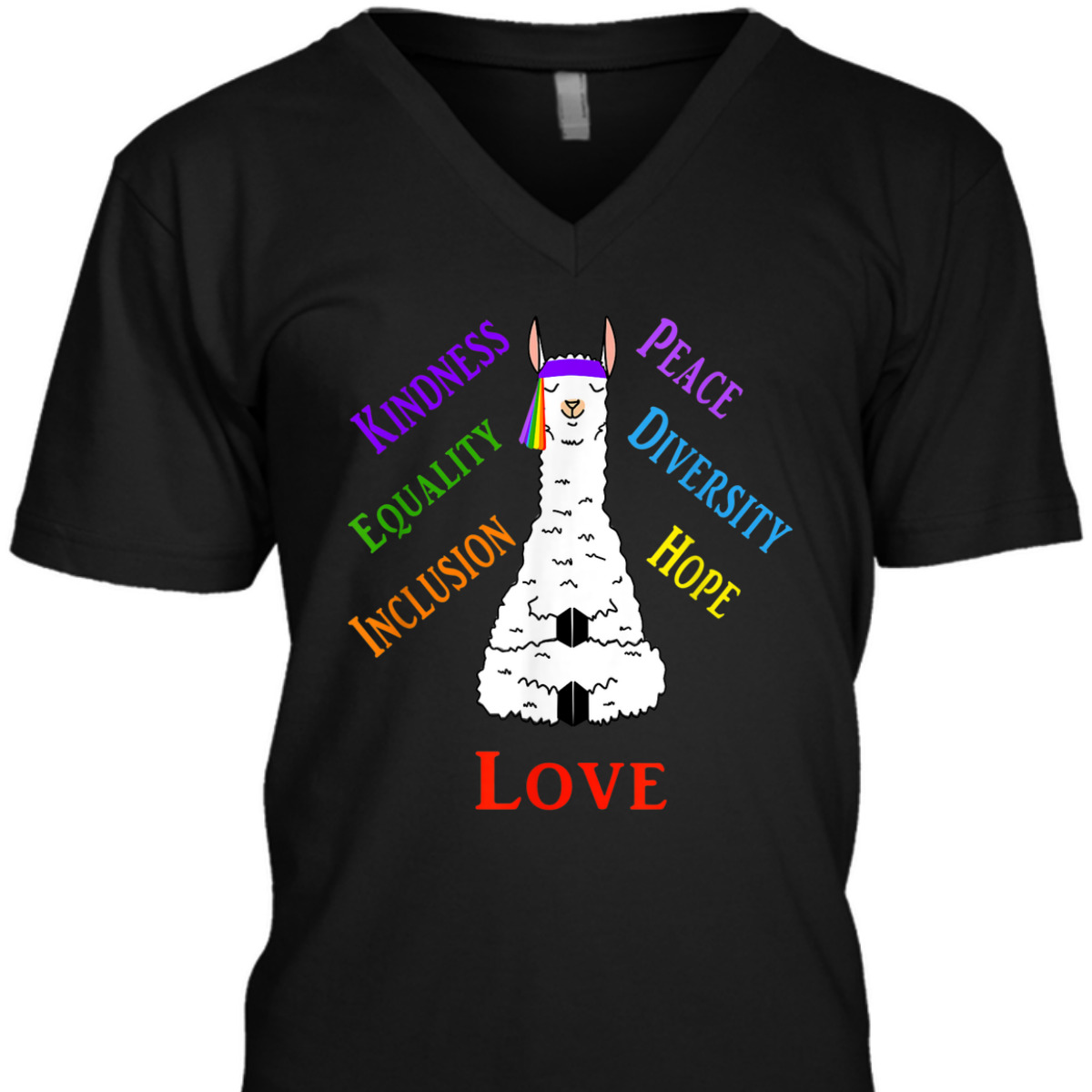 Llama Peace Love Inclusion Equality Diversity Human Rights T-Shirt Llama Peace Love Inclusion Equality Diversity Human Rights T-Shirt