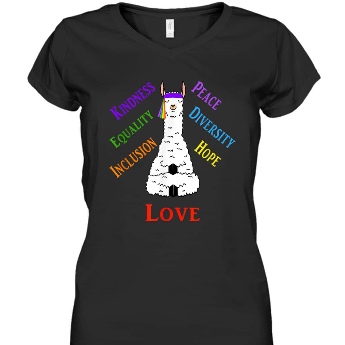 Llama Peace Love Inclusion Equality Diversity Human Rights T-Shirt Llama Peace Love Inclusion Equality Diversity Human Rights T-Shirt