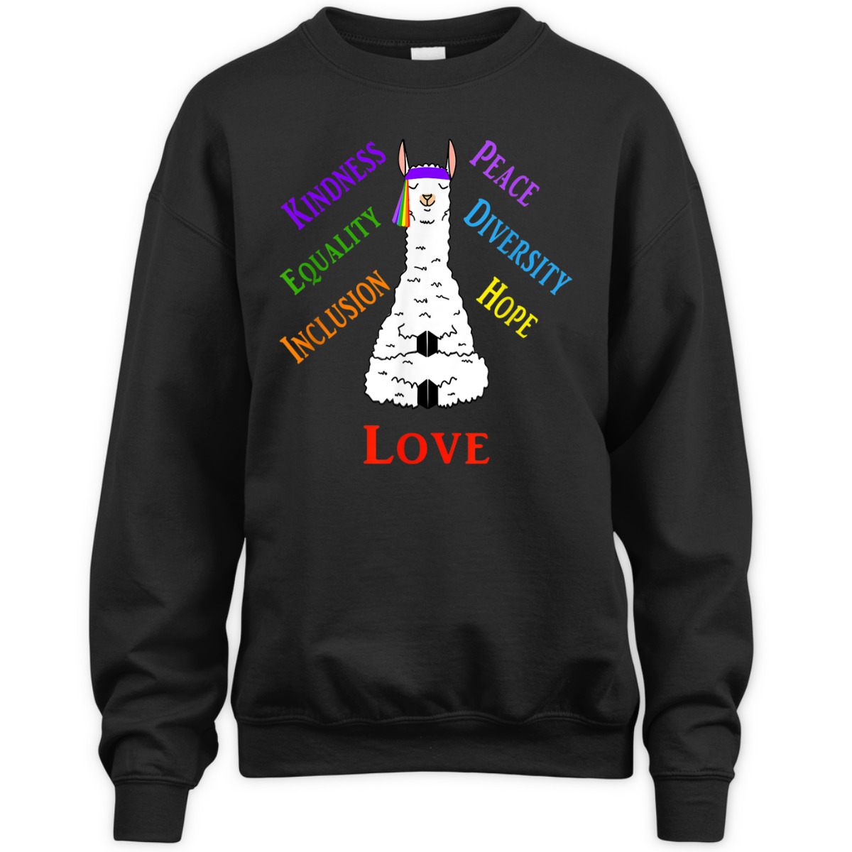 Llama Peace Love Inclusion Equality Diversity Human Rights T-Shirt Llama Peace Love Inclusion Equality Diversity Human Rights T-Shirt