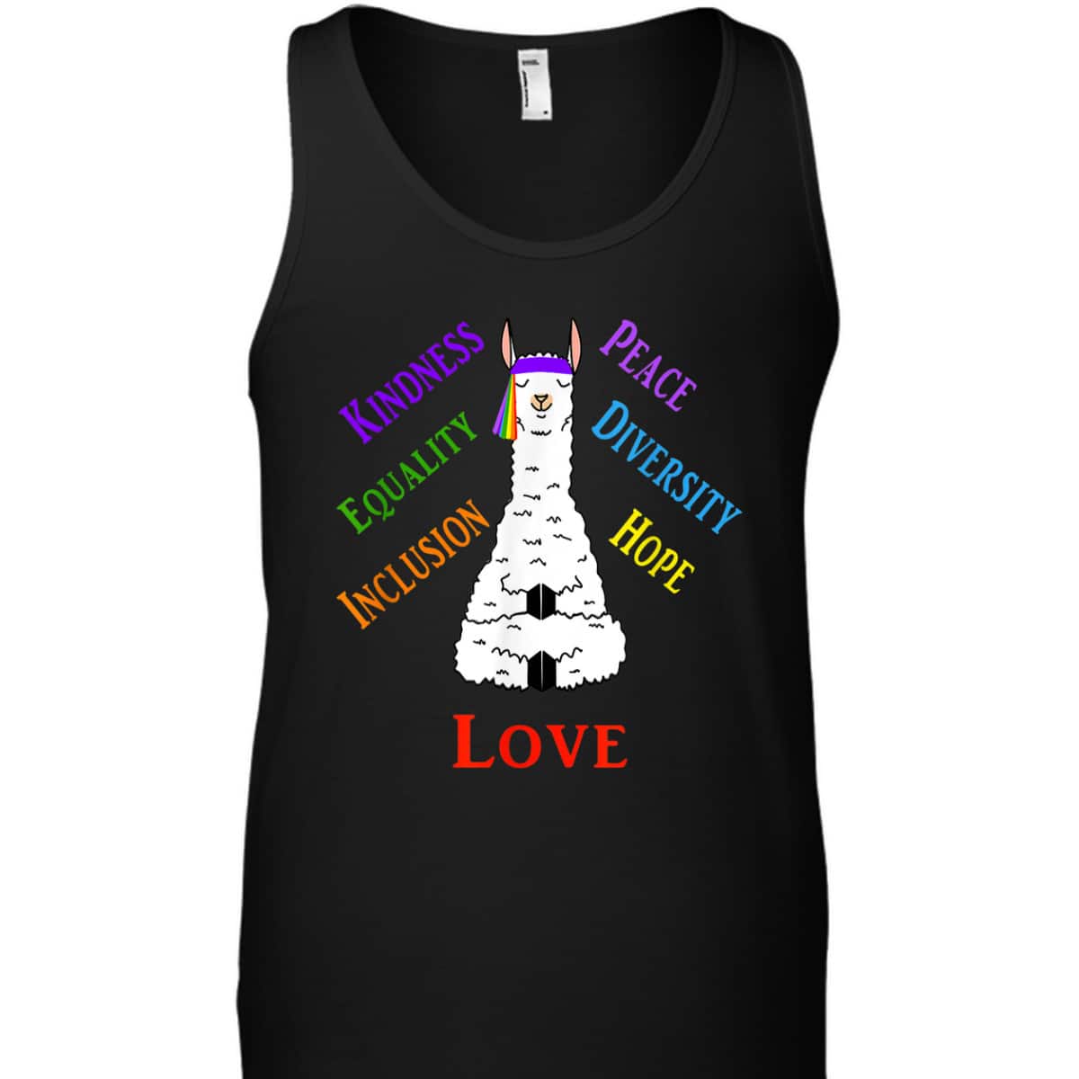 Llama Peace Love Inclusion Equality Diversity Human Rights T-Shirt Llama Peace Love Inclusion Equality Diversity Human Rights T-Shirt