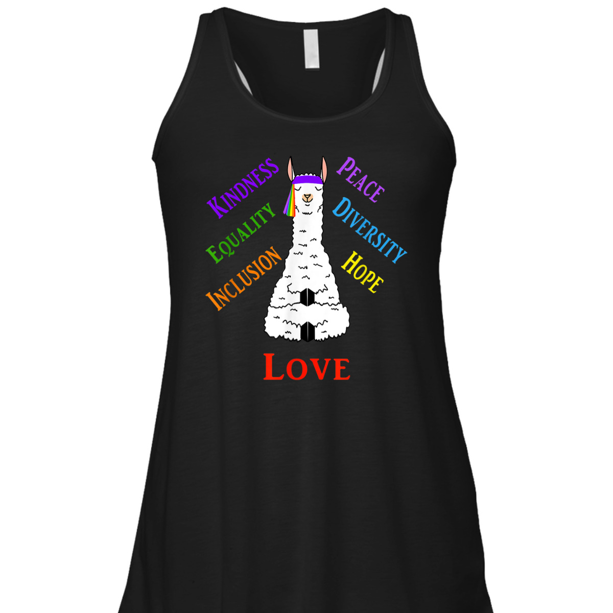 Llama Peace Love Inclusion Equality Diversity Human Rights T-Shirt Llama Peace Love Inclusion Equality Diversity Human Rights T-Shirt