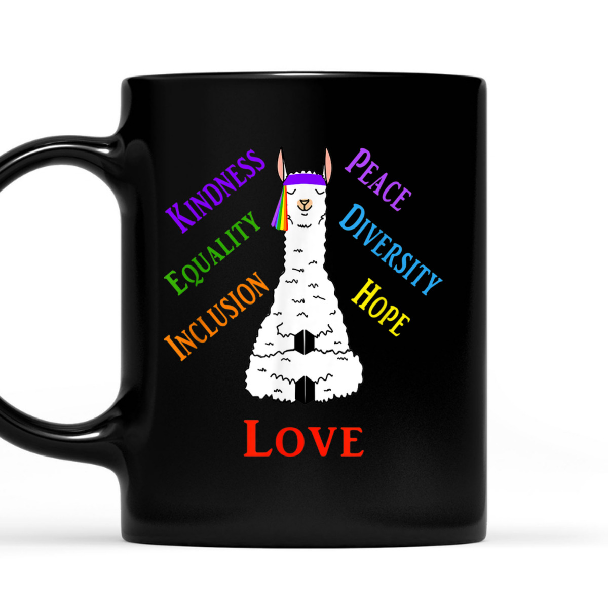 Llama Peace Love Inclusion Equality Diversity Human Rights T-Shirt Llama Peace Love Inclusion Equality Diversity Human Rights T-Shirt