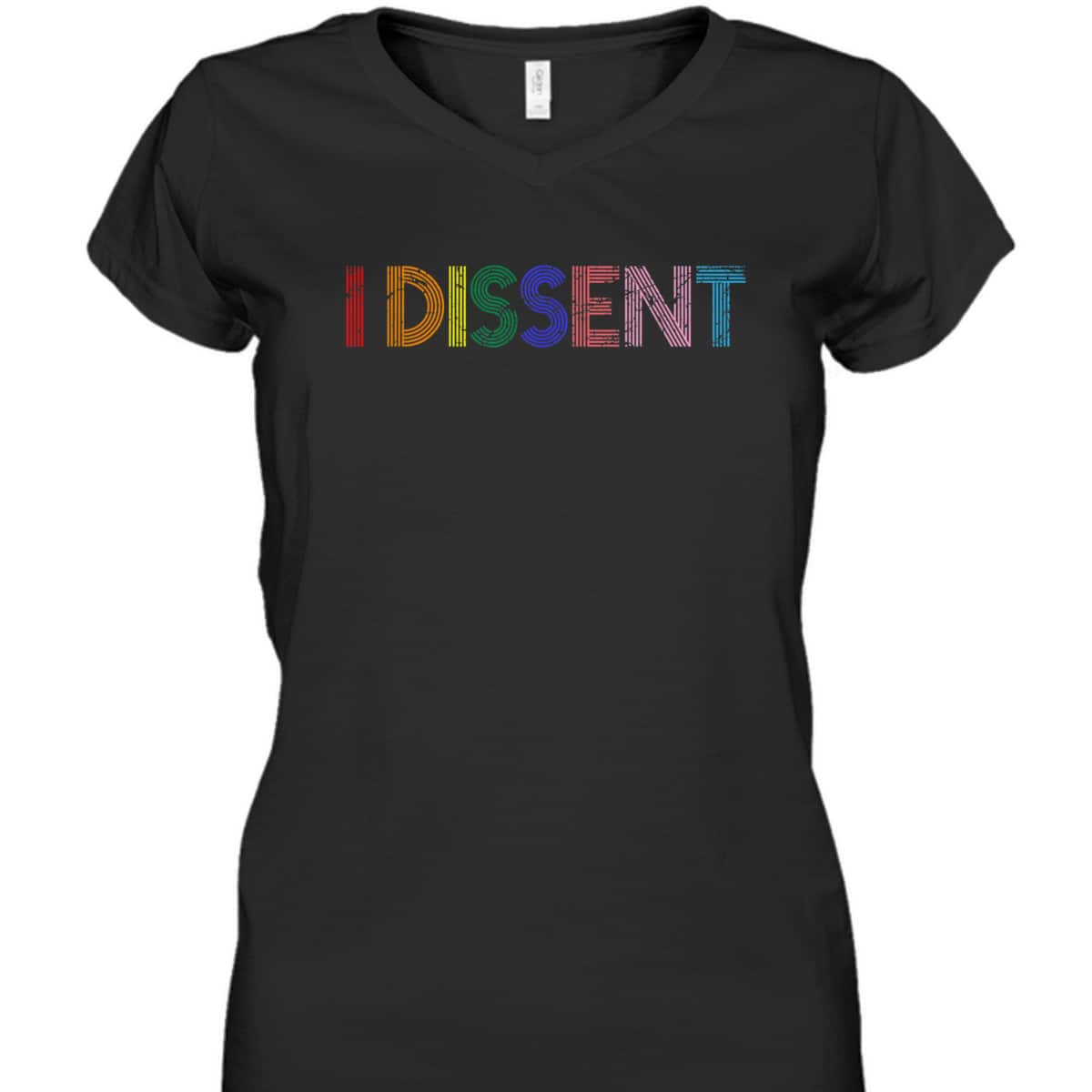 Feminist Power Resistance Equal Rights LGBT I Dissent T-Shirt