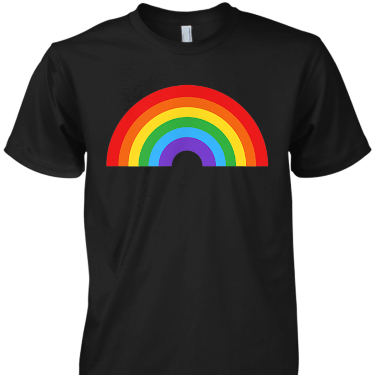Pride Rainbow Flag LGBTQIA Equality Gay Lesbian Transgender T-Shirt