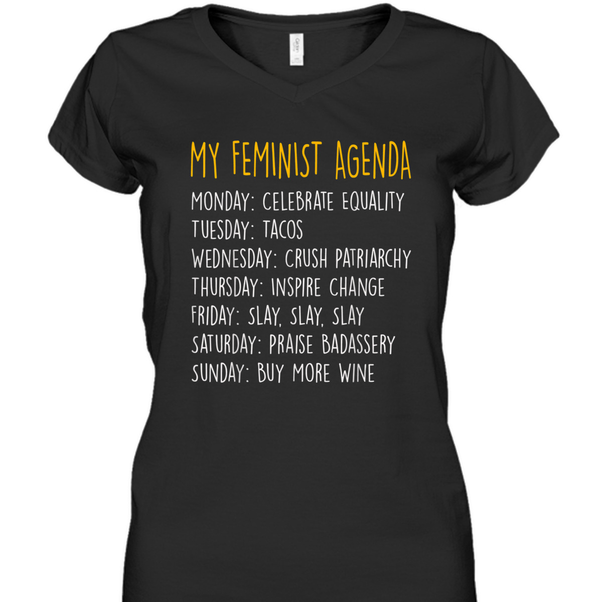 My Feminist Agenda T-Shirt My Feminist Agenda T-Shirt