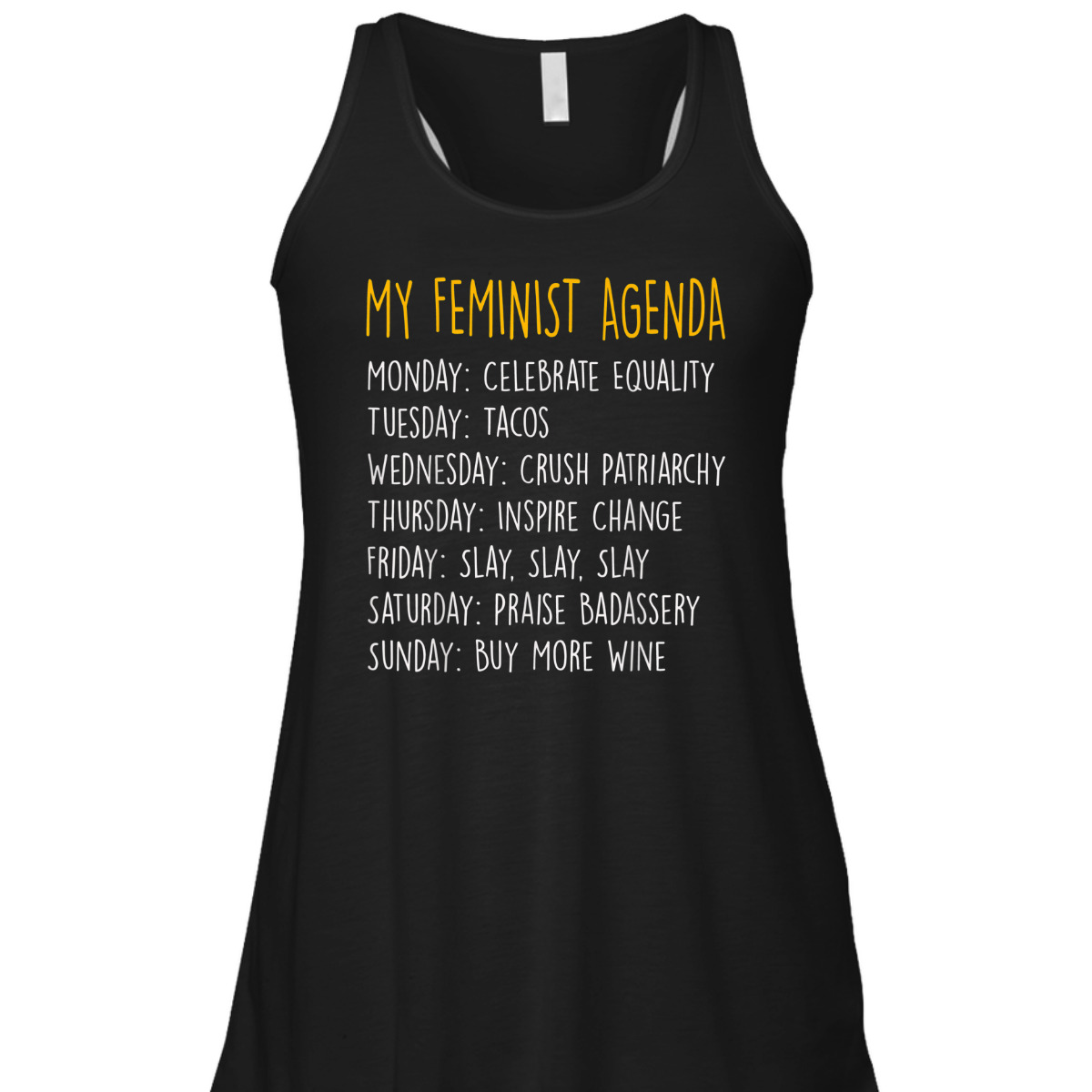 My Feminist Agenda T-Shirt My Feminist Agenda T-Shirt