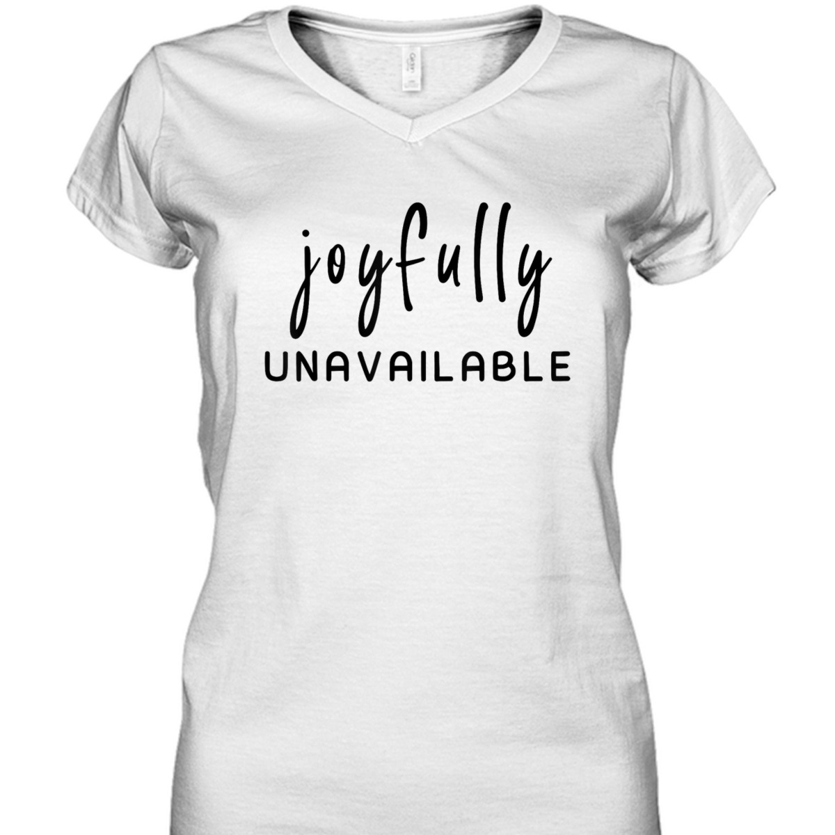 Joyfully Unavailable Empowerment Feminist Social Justice T-Shirt