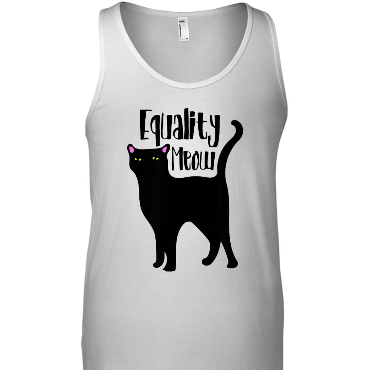 Equality Meow Cute Feminist Cat Feminism Cats T-Shirt Equality Meow Cute Feminist Cat Feminism Cats T-Shirt