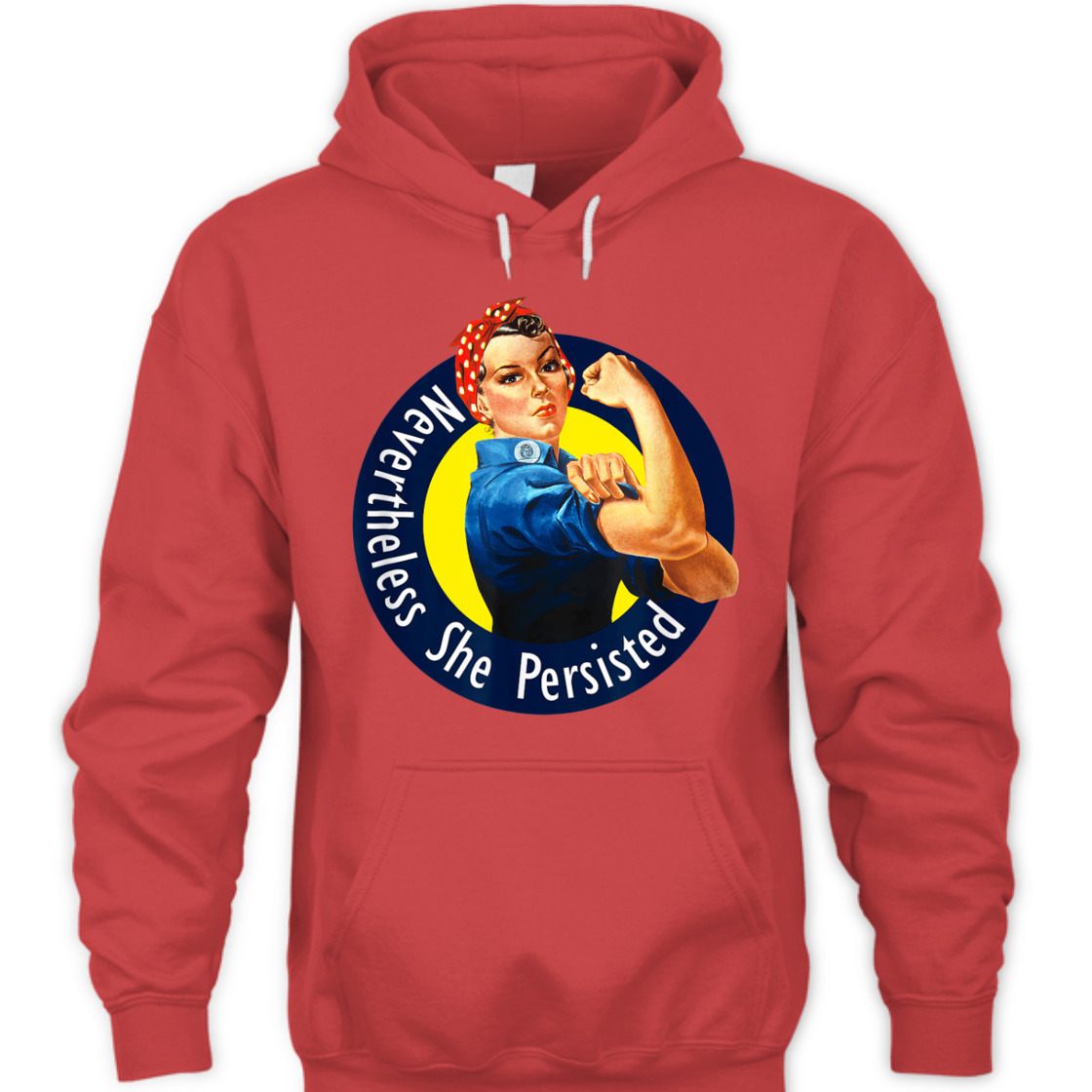 Strong Women Rosie The Riveter Retro Nevertheless She Persisted T-Shirt Strong Women Rosie The Riveter Retro Nevertheless She Persisted T-Shirt