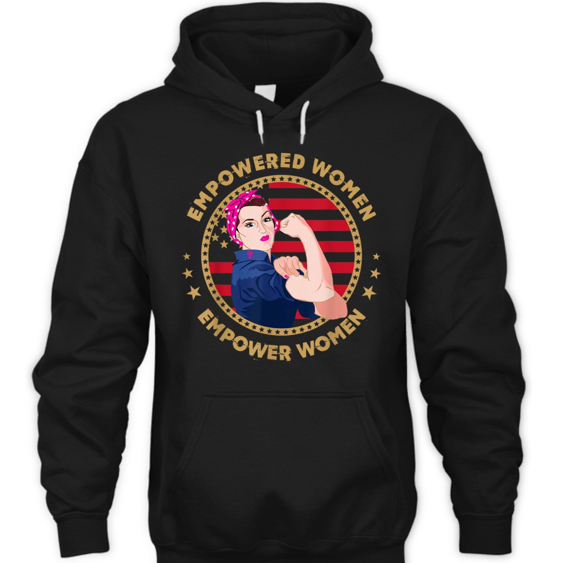 Strong Women Empower Rosie The Riveter Feminist T-Shirt Strong Women Empower Rosie The Riveter Feminist T-Shirt