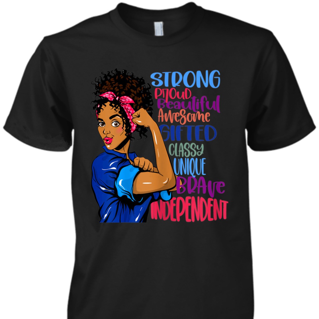 Empowerment Strong Women Black Empowering T-Shirt Empowerment Strong Women Black Empowering T-Shirt