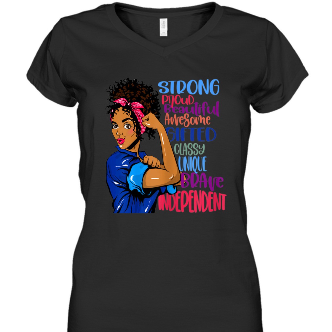 Empowerment Strong Women Black Empowering T-Shirt Empowerment Strong Women Black Empowering T-Shirt