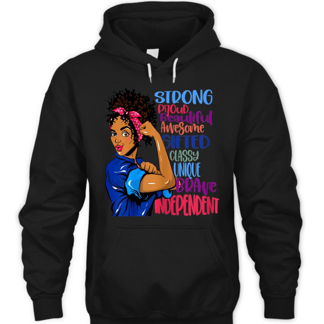 Empowerment Strong Women Black Empowering T-Shirt Empowerment Strong Women Black Empowering T-Shirt