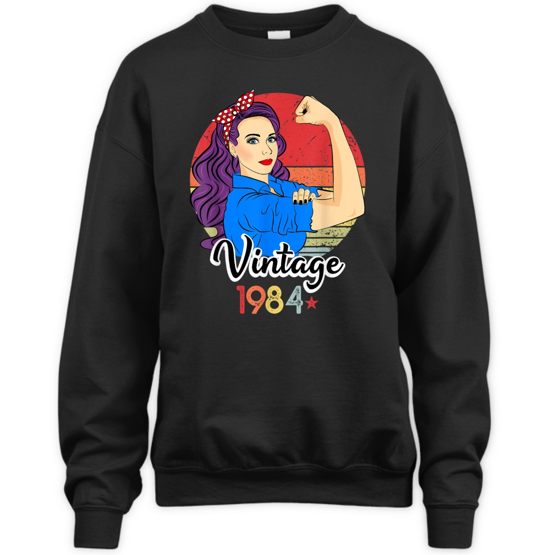 Strong Women Rosie The Riveter Vintage 1984 T-Shirt Strong Women Rosie The Riveter Vintage 1984 T-Shirt