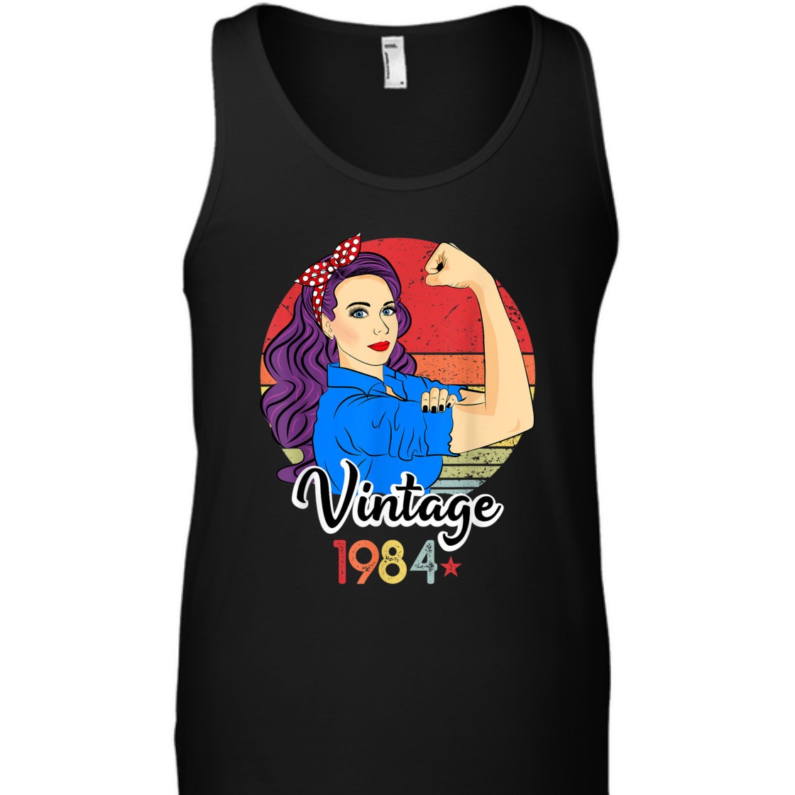 Strong Women Rosie The Riveter Vintage 1984 T-Shirt Strong Women Rosie The Riveter Vintage 1984 T-Shirt