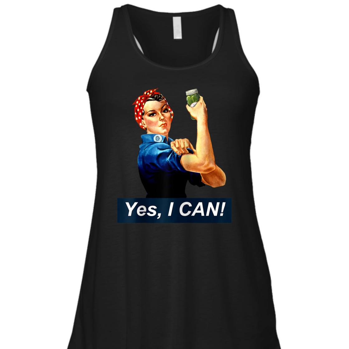 Yes I Can Rosie The Riveter Canning And Preserving T-Shirt Yes I Can Rosie The Riveter Canning And Preserving T-Shirt