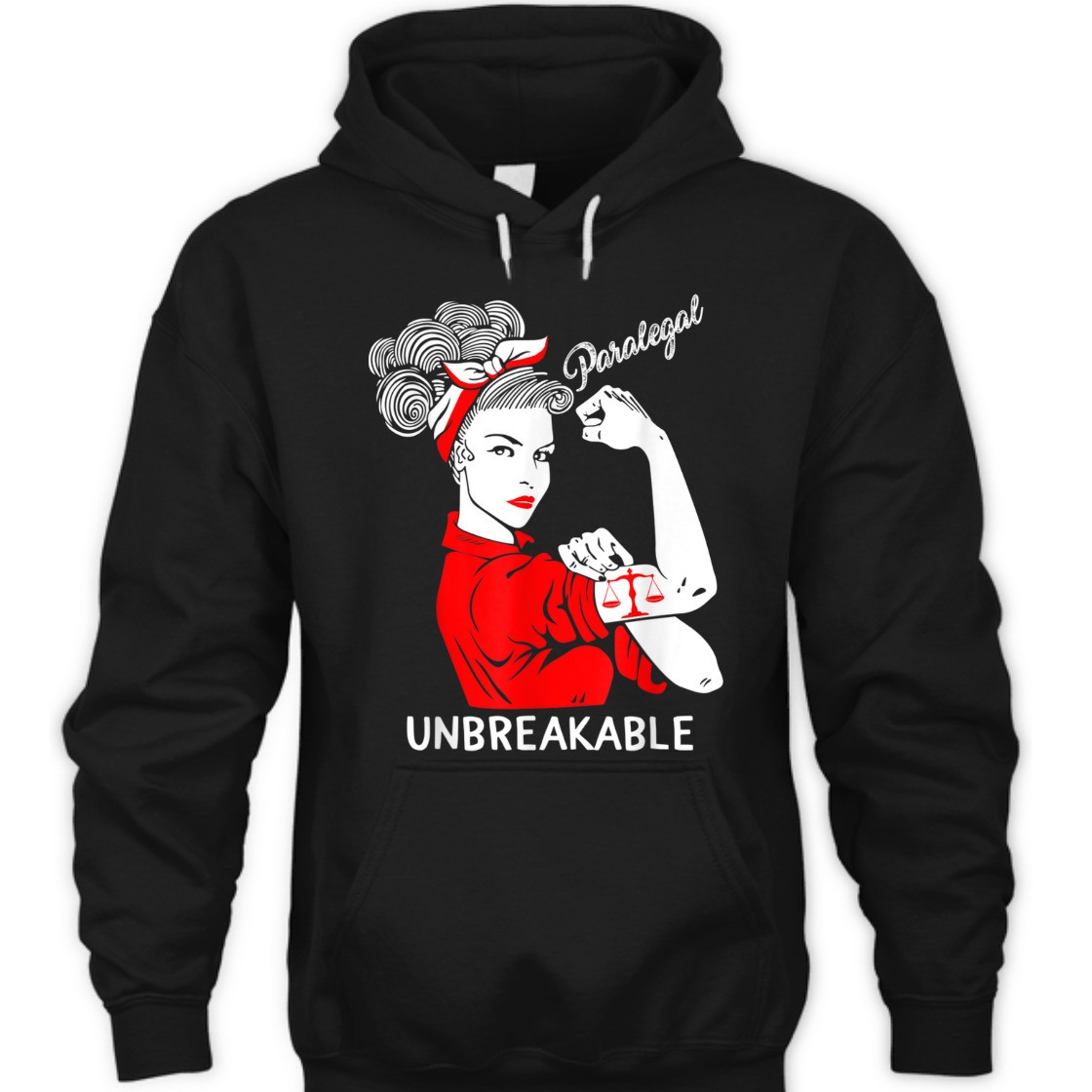 Paralegal Unbreakable Strong Woman Rosie The Riveter Girls T-Shirt Paralegal Unbreakable Strong Woman Rosie The Riveter Girls T-Shirt