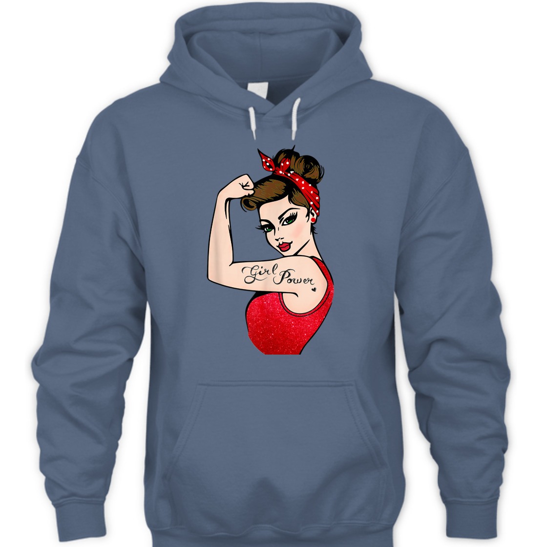 Strong Women Girl Power Feminist Rosie The Riveter T-Shirt Strong Women Girl Power Feminist Rosie The Riveter T-Shirt