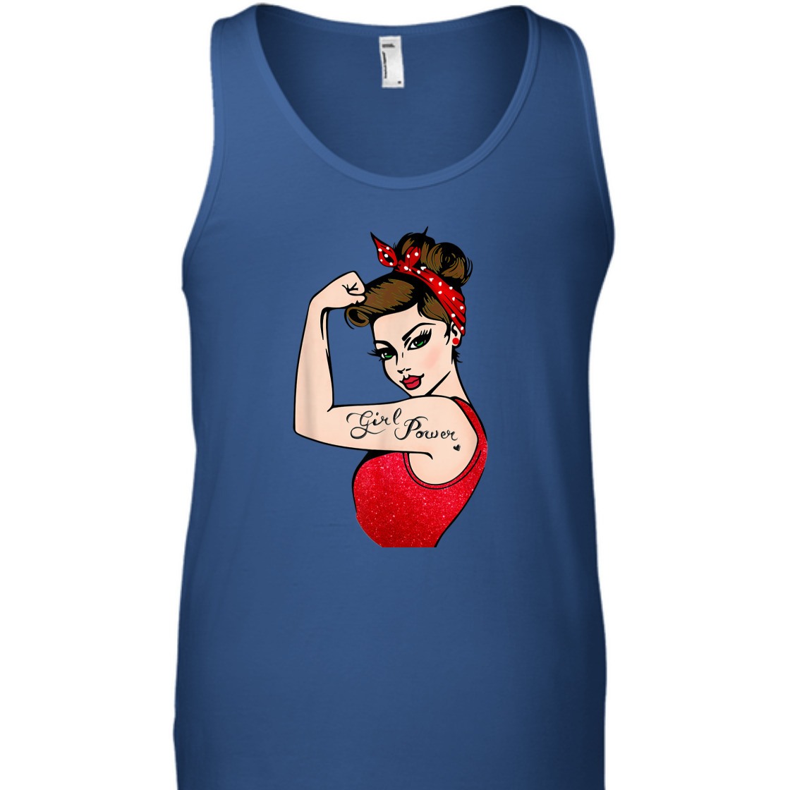 Strong Women Girl Power Feminist Rosie The Riveter T-Shirt Strong Women Girl Power Feminist Rosie The Riveter T-Shirt