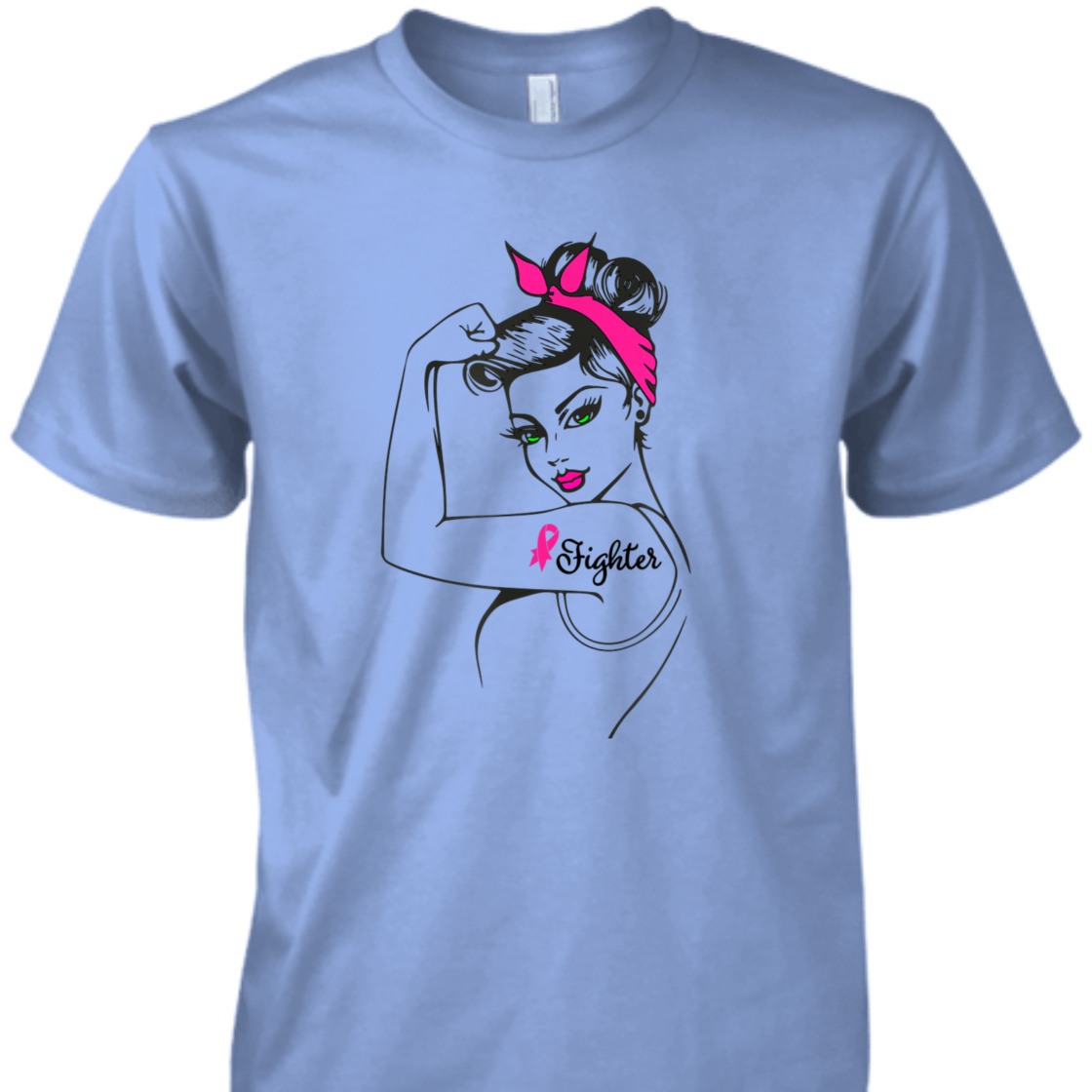 Strong Women Rosie The Riveter Girl Power Fighter T-Shirt Strong Women Rosie The Riveter Girl Power Fighter T-Shirt