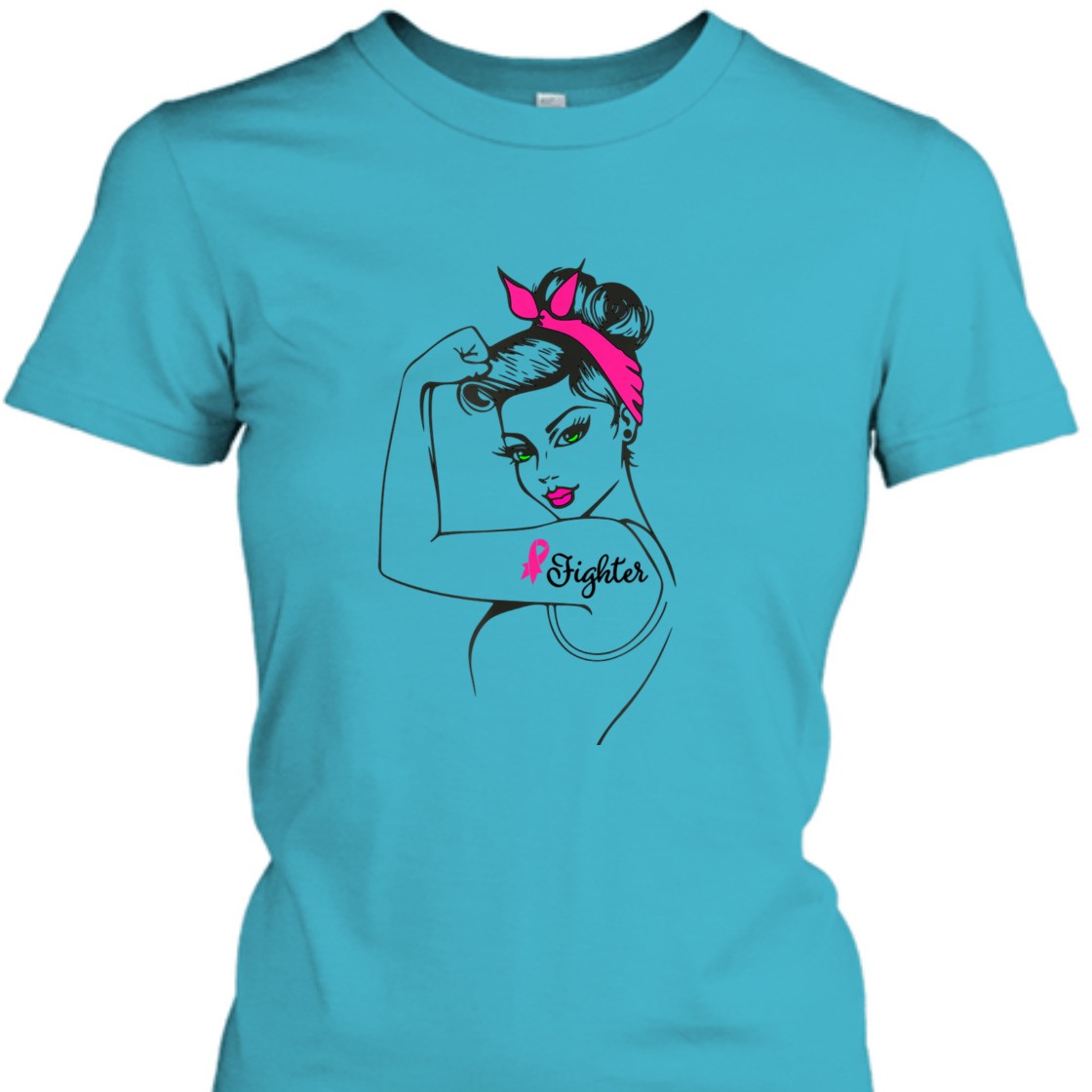 Strong Women Rosie The Riveter Girl Power Fighter T-Shirt Strong Women Rosie The Riveter Girl Power Fighter T-Shirt