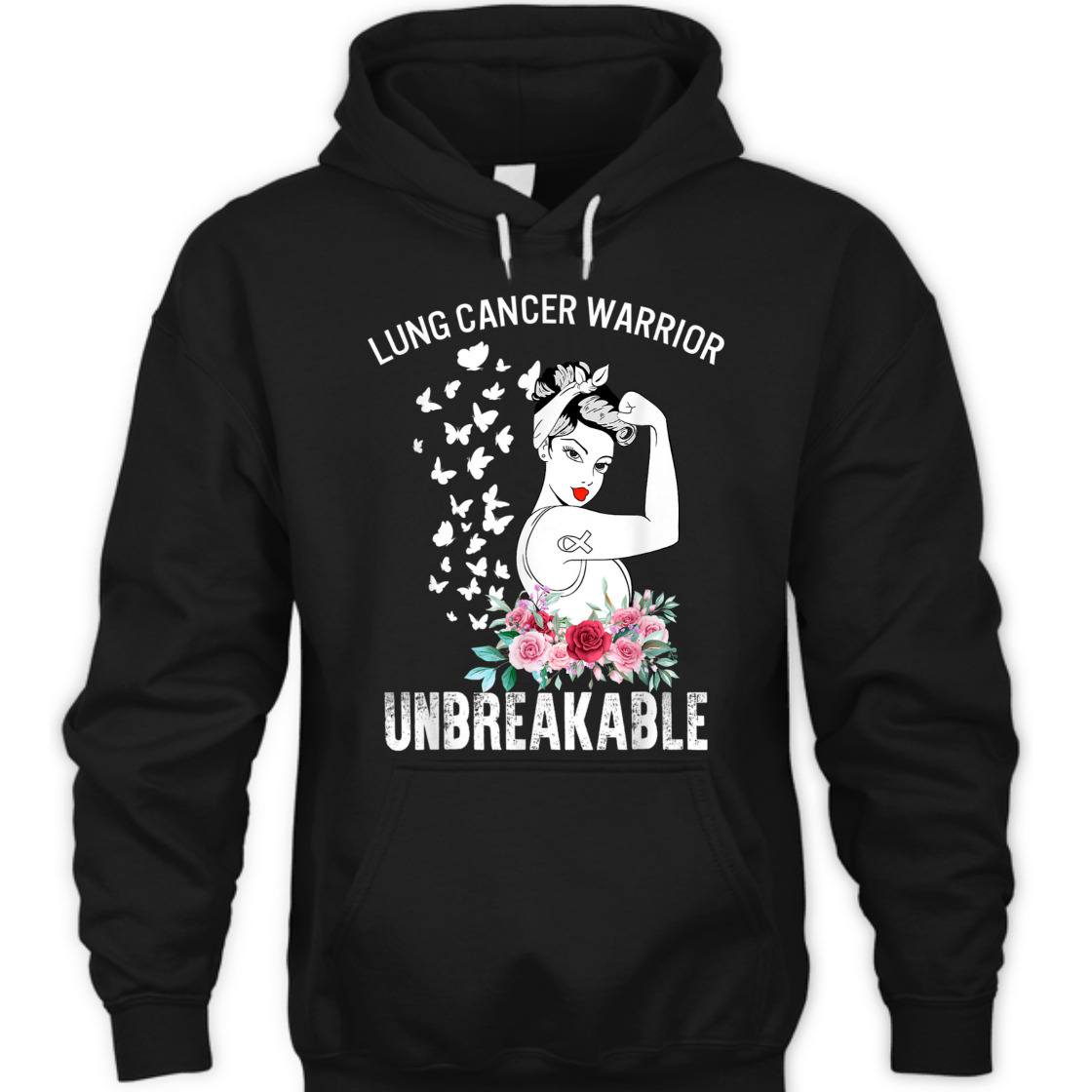 Strong Women Lung Cancer Awareness Warrior Unbreakable T-Shirt Strong Women Lung Cancer Awareness Warrior Unbreakable T-Shirt