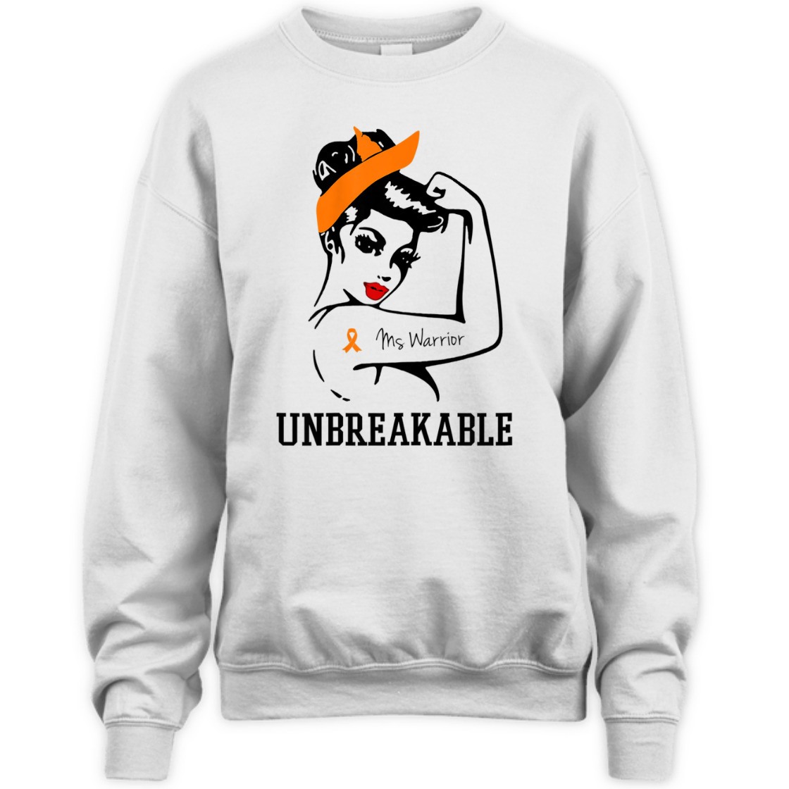 Strong Women MS Warrior Unbreakable T-Shirt Strong Women MS Warrior Unbreakable T-Shirt