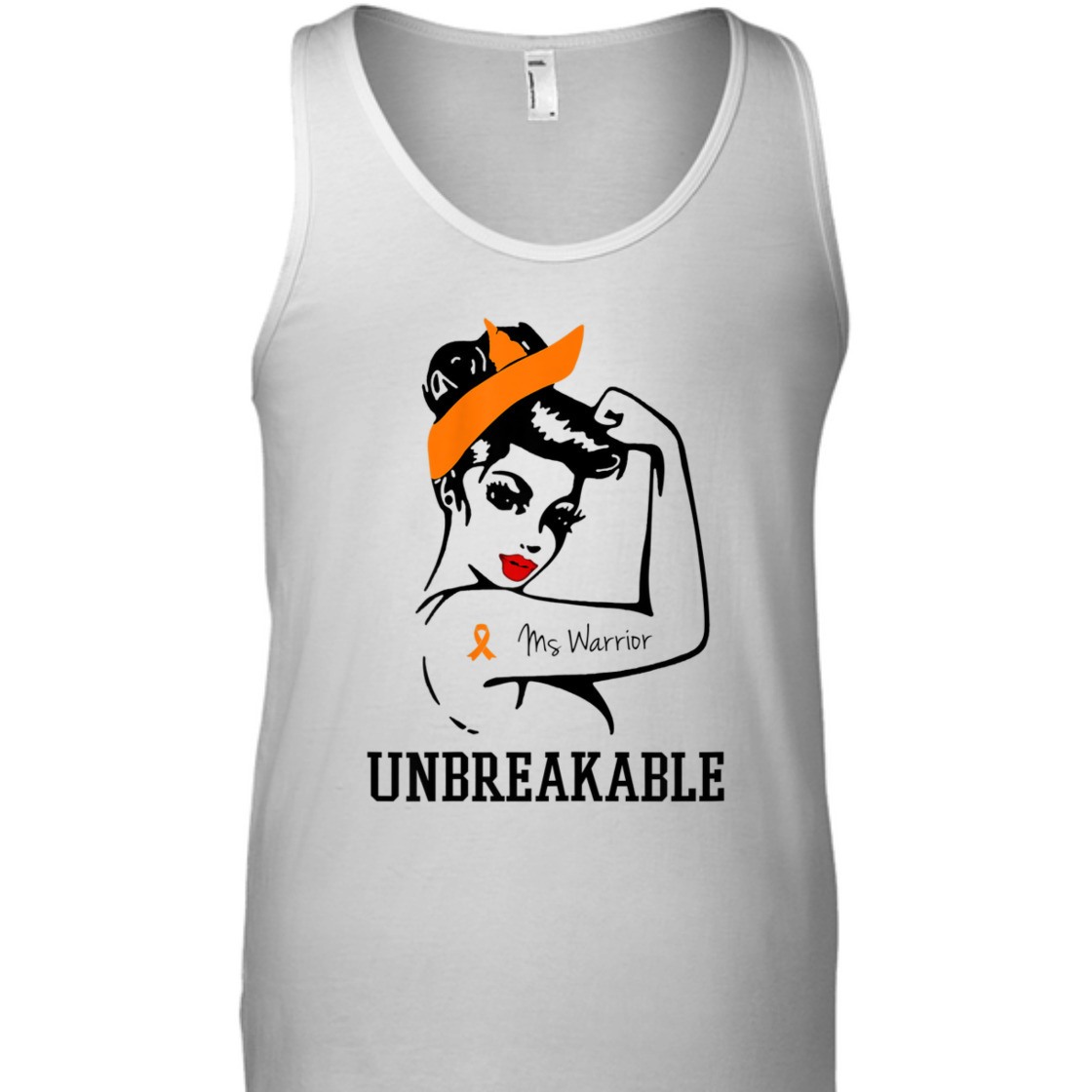 Strong Women MS Warrior Unbreakable T-Shirt Strong Women MS Warrior Unbreakable T-Shirt